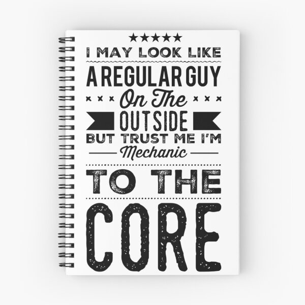 Item preview, Regular Guy Outside Mechanic To The Core Black Text designed and sold by TWMBDesigns.