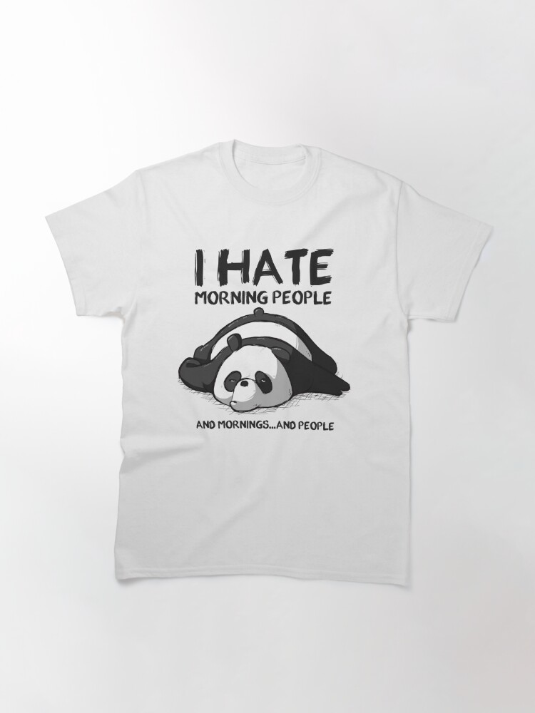 i hate morning people t shirt