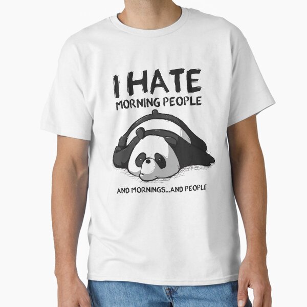 Item preview, I hate morning people designed and sold by theduc.