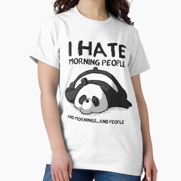 Item preview, I hate morning people designed and sold by theduc.