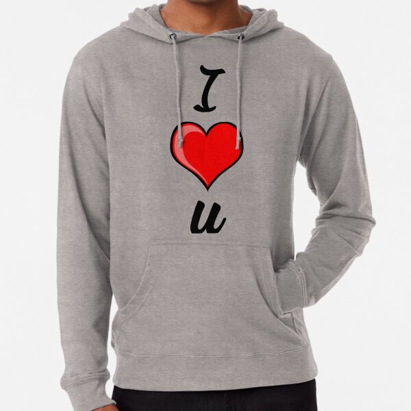 I hate that clearance i love you hoodie