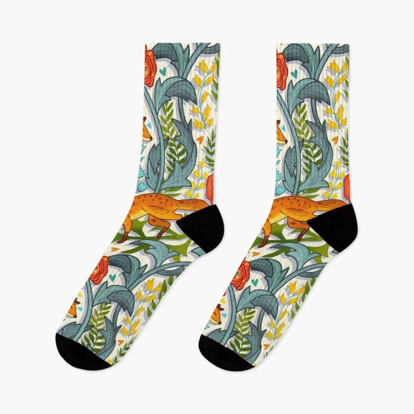 Item preview, Art Nouveau Foxes  designed and sold by TigaTiga.