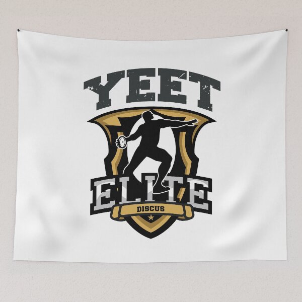 Item preview, Yeet Elite Discus Athlete Badge by Track N Field Athlete Gifts designed and sold by oberdoofus.
