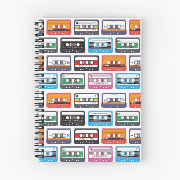Item preview, Retro Cassette Music Mix Tape Illustration Art designed and sold by biglime.