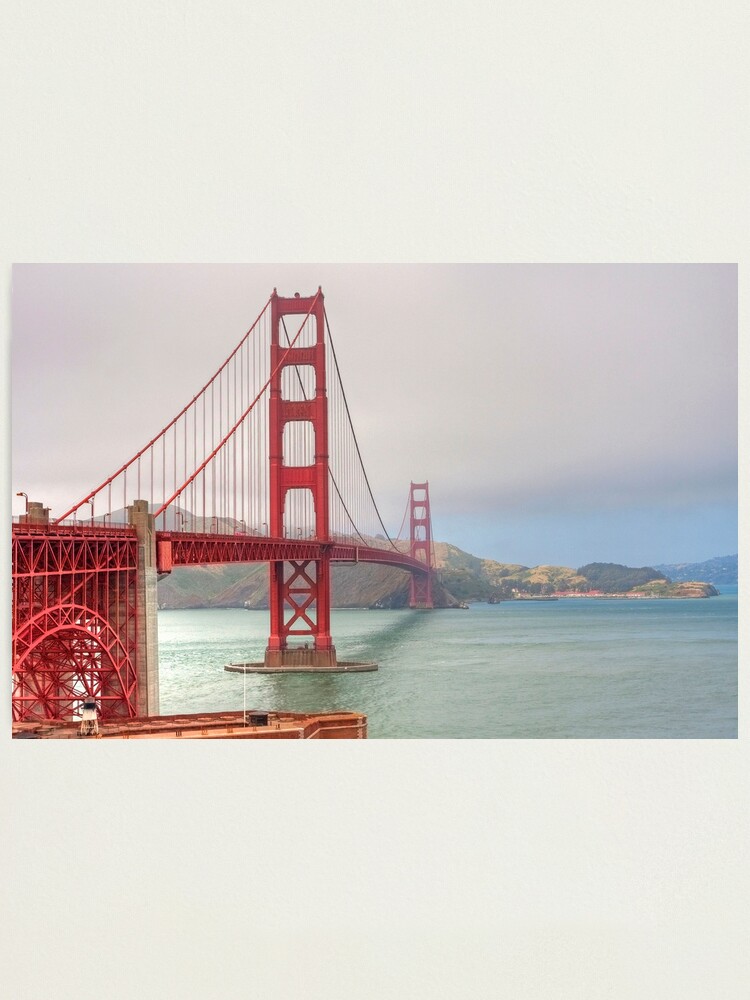Alternate view of Golden Gate Bridge Photographic Print