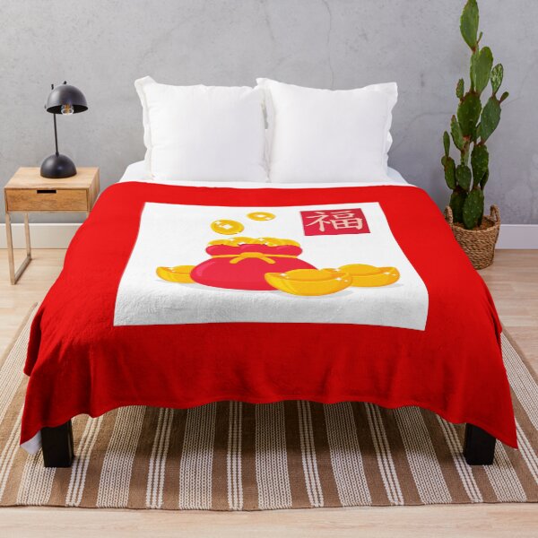 Item preview, Chinese Word Fu With Wealth Bag New Year Family Set Design designed and sold by darknessjeff86.
