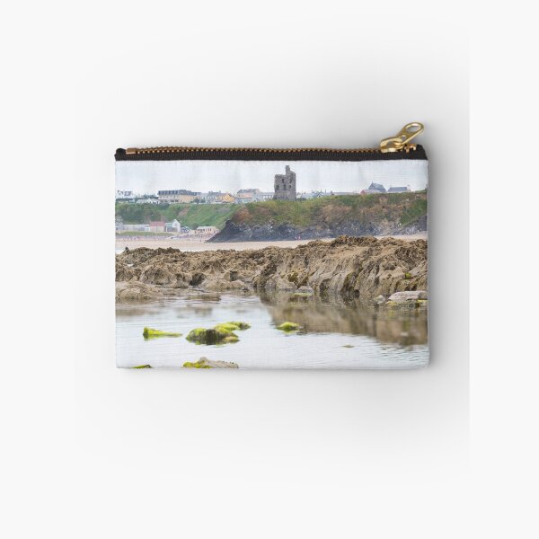 Item preview, ballybunion castle kelp covered rocks designed and sold by morrbyte.