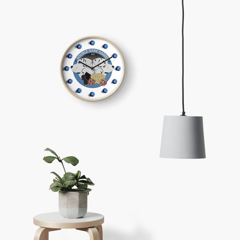 Item preview, Clock designed and sold by DoubleDaneGames.