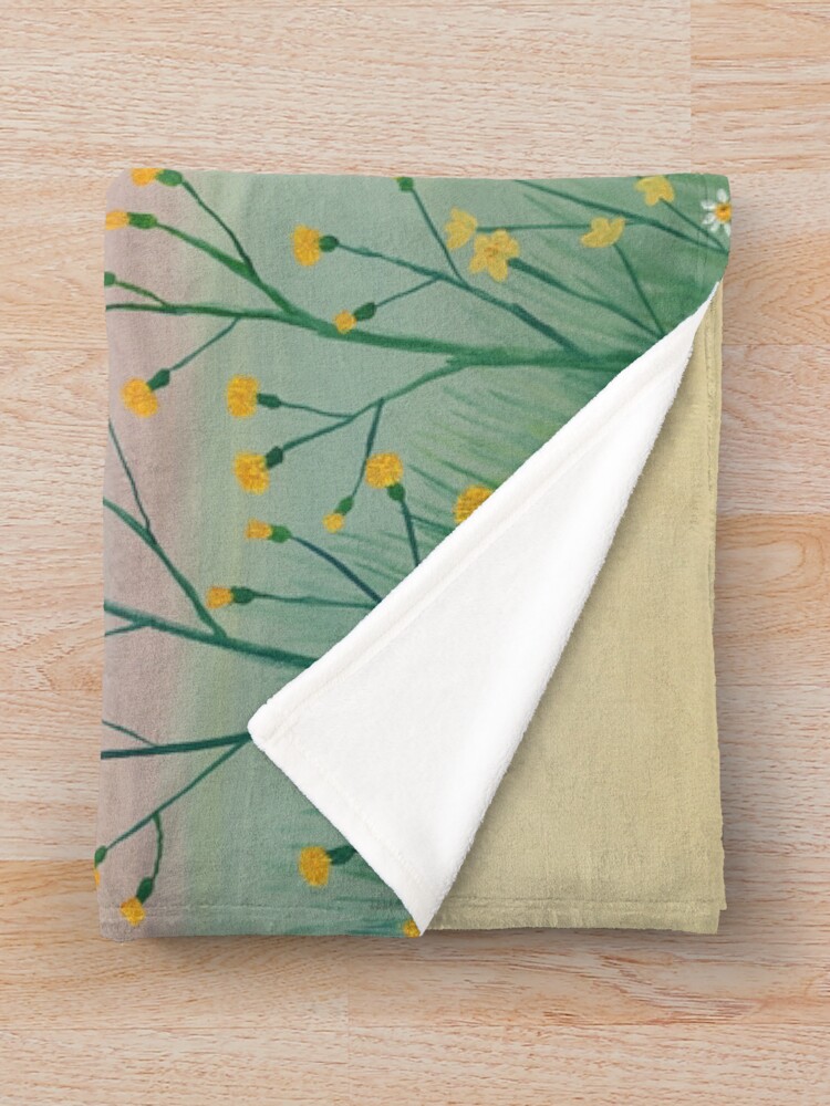 Alternate view of Morning Haze Throw Blanket