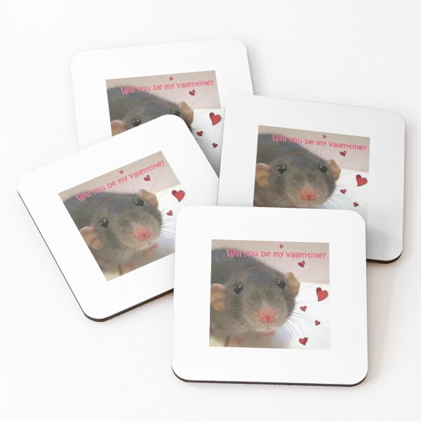 Item preview, rat valentine day designed and sold by delilaxxn.