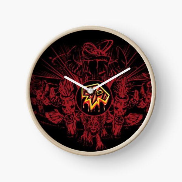 Shaman logo Clock