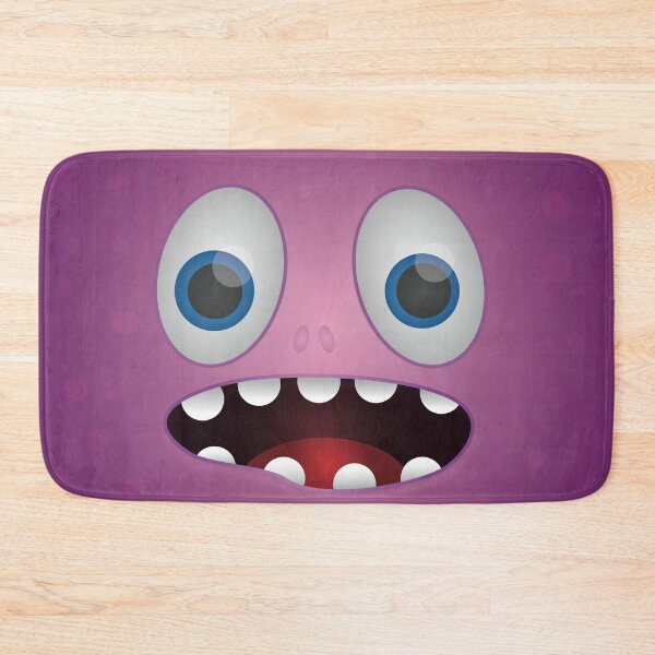Item preview, Purple monster face designed and sold by Marianne1108.