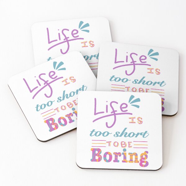 Item preview, Life is too short to be boring designed and sold by niamh-jennifer.