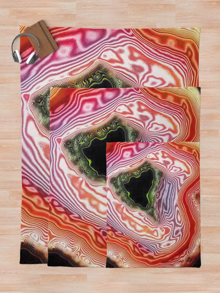 Thumbnail 5 of 6, Throw Blanket, Geode designed and sold by Peter Stratton.