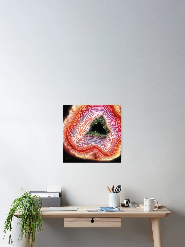 Thumbnail 2 of 3, Poster, Geode designed and sold by Peter Stratton.