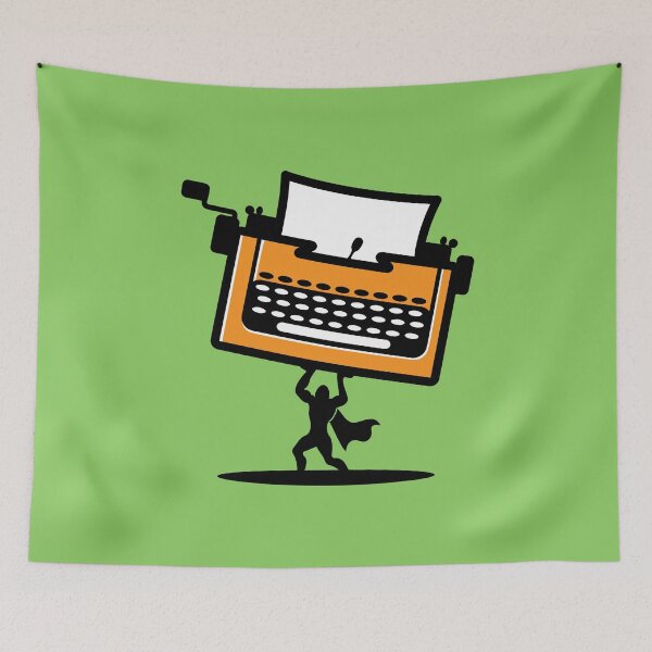 Item preview, Writing hero designed and sold by StefanAlfonso.