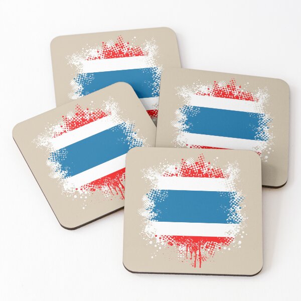 Item preview, Flag of Thailand - Splat designed and sold by pixelinga.