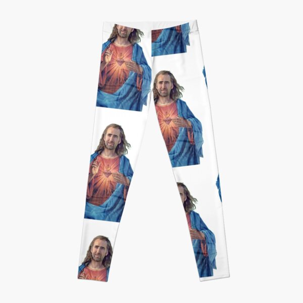 Jesus even Leggings
