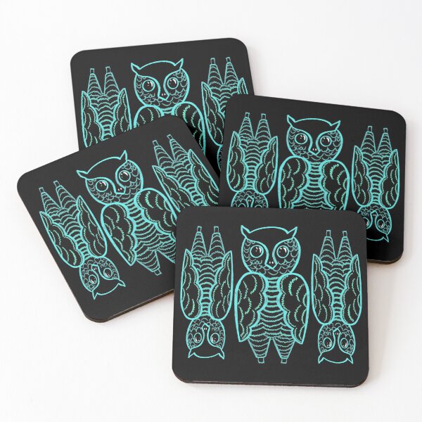 Item preview, OWL PATTERN designed and sold by GIVENGRACE.ART.
