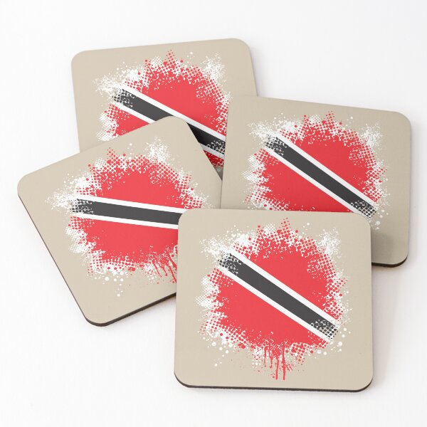 Item preview, Flag of Trinidad and Tobago - Splat designed and sold by pixelinga.