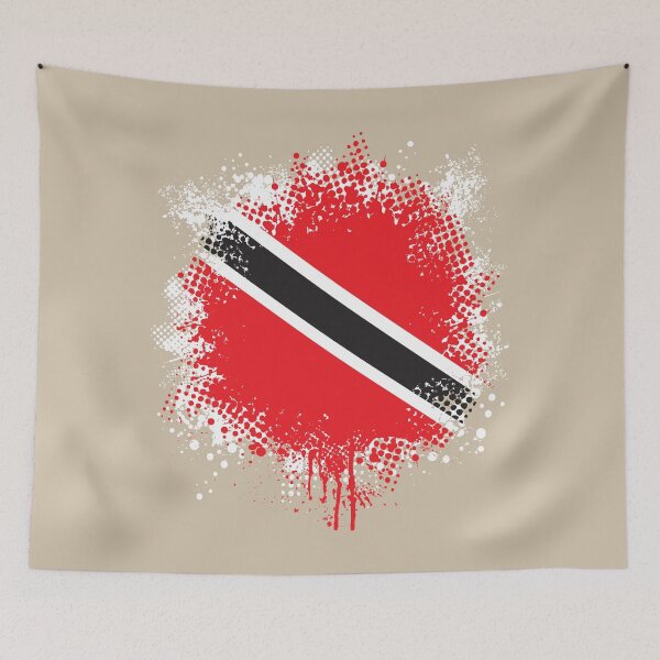 Item preview, Flag of Trinidad and Tobago - Splat designed and sold by pixelinga.
