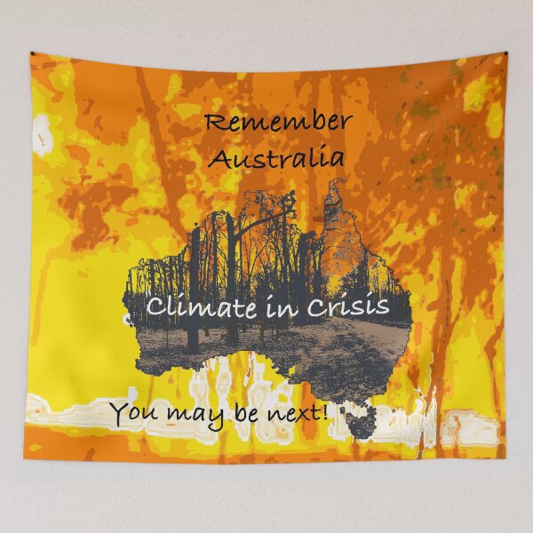 Item preview, Australia Climate Crisis by Chrissy Wild designed and sold by ChrissyWild.