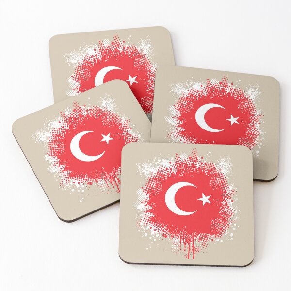 Item preview, Flag of Turkey - Splat designed and sold by pixelinga.