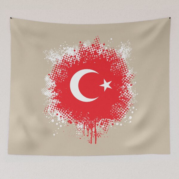 Item preview, Flag of Turkey - Splat designed and sold by pixelinga.