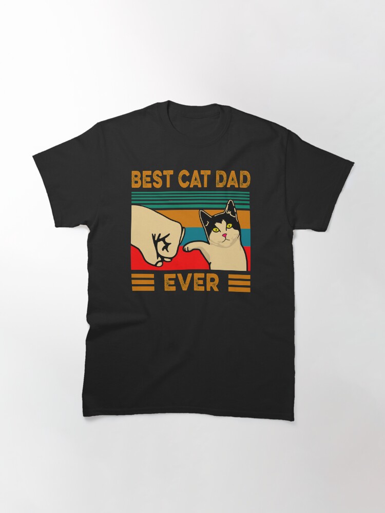 Alternative Ansicht von Bester Katzenvater aller Zeiten Classic T-Shirt