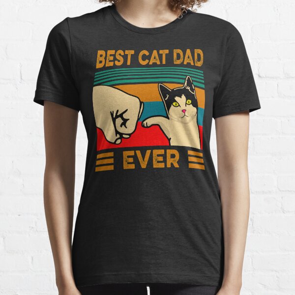 El mejor gato papá Camiseta esencial