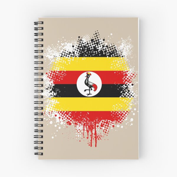 Item preview, Flag of Uganda - Splat designed and sold by pixelinga.