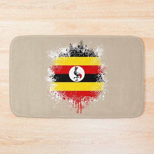 Item preview, Flag of Uganda - Splat designed and sold by pixelinga.