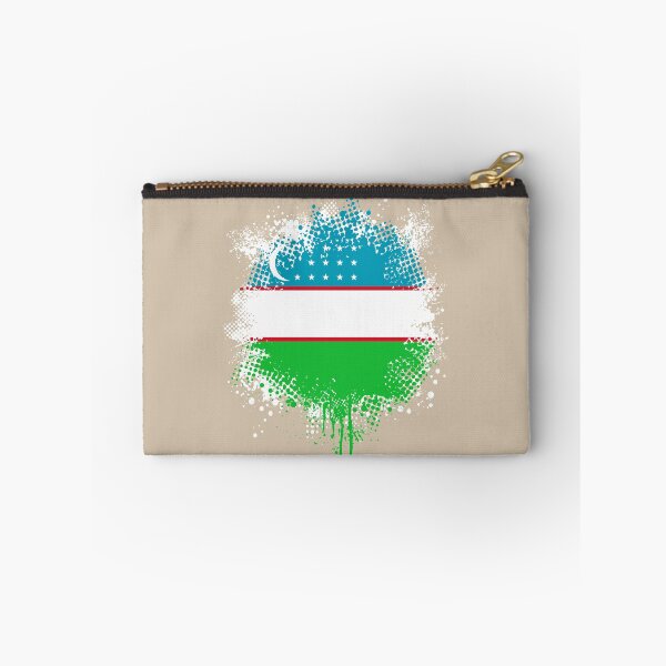 Item preview, Flag of Uzbekistan - Splat designed and sold by pixelinga.