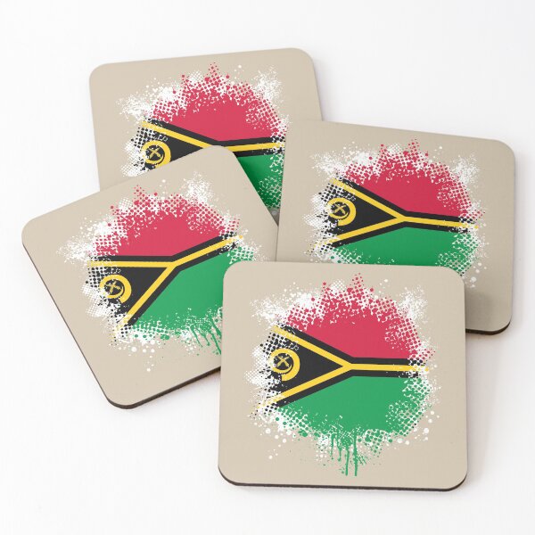 Item preview, Flag of Vanuatu - Splat designed and sold by pixelinga.