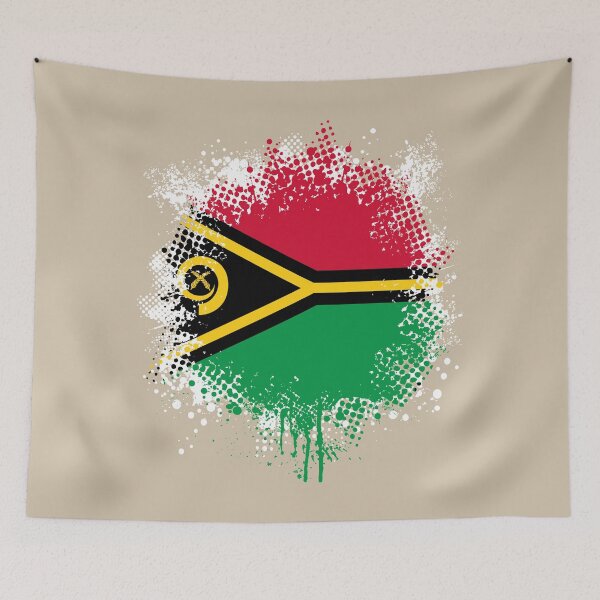 Item preview, Flag of Vanuatu - Splat designed and sold by pixelinga.