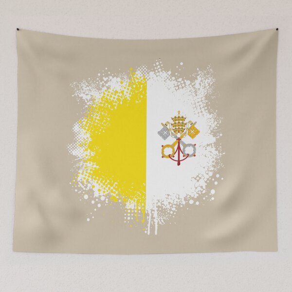 Item preview, Flag of Vatican City - Splat designed and sold by pixelinga.