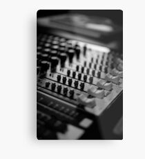 soundboard at the audiolounge Metal Print