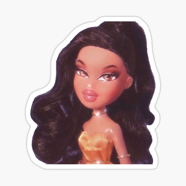 bratz doll Glossy Sticker