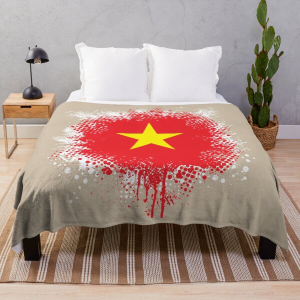 Item preview, Flag of Vietnam - Splat designed and sold by pixelinga.