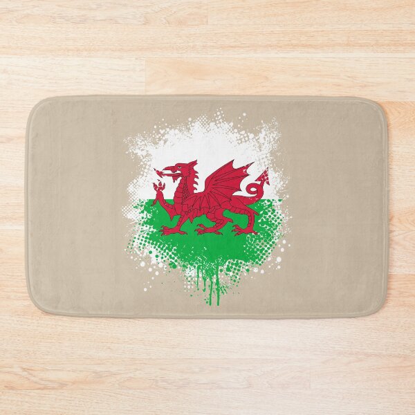 Artikelvorschau, Flag of Wales - Splat entworfen und verkauft von pixelinga.