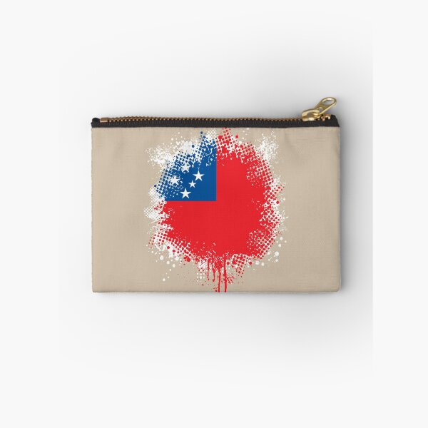 Item preview, Flag of Western Samoa - Splat designed and sold by pixelinga.