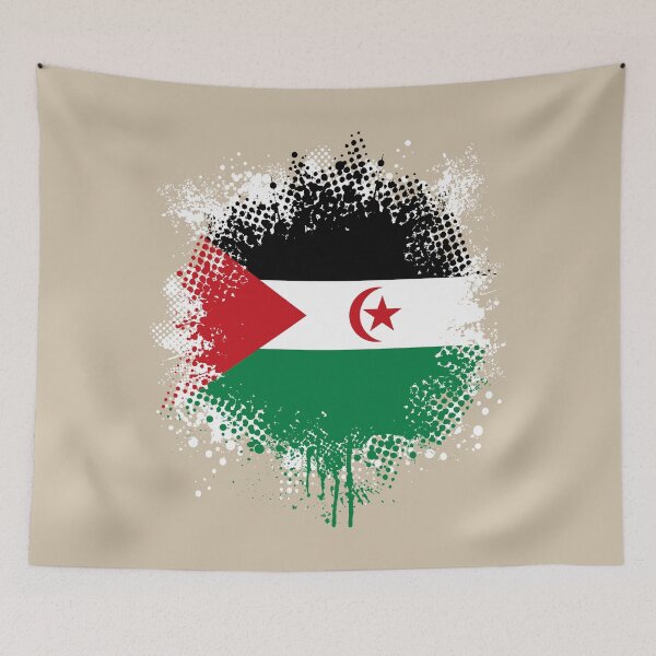 Item preview, Flag of Western Sahara - Splat designed and sold by pixelinga.