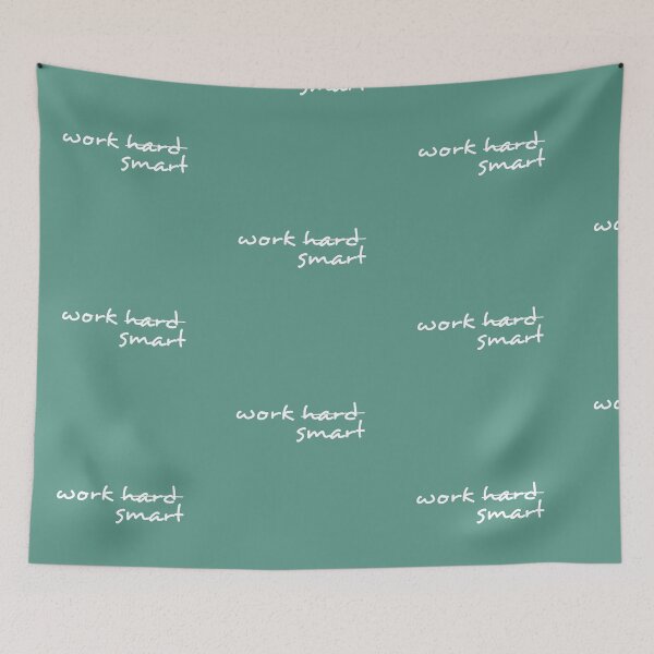 Item preview, work smart not hard designed and sold by shallotman.