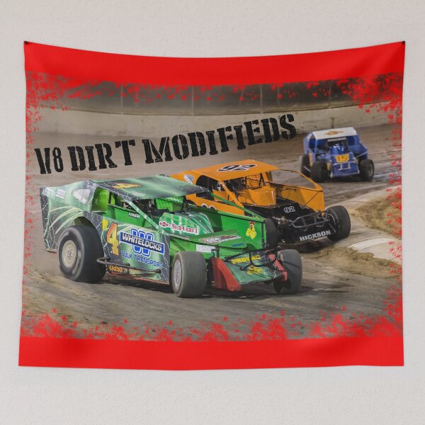 Item preview, V8 Dirt Modifieds in action designed and sold by shaynetwright.