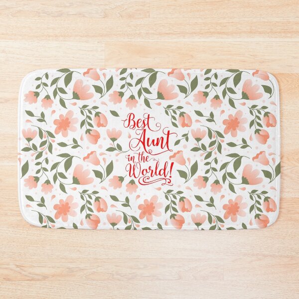 Item preview, Best Aunt in the World! framed with Meadow Flowers (MFP-C7) designed and sold by Tej2point0.