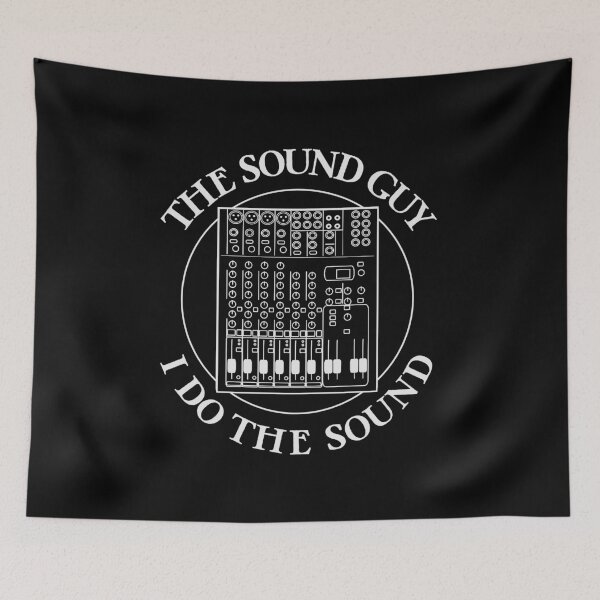Item preview, The Sound Guy Audio Tech Studio Engineer Gift Ideas For Musicians T-Shirt Sticker Mug designed and sold by blueversion.