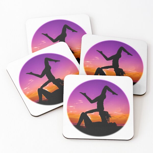 Item preview, Acro Sunset Silhouette  designed and sold by SadSacDesigns.