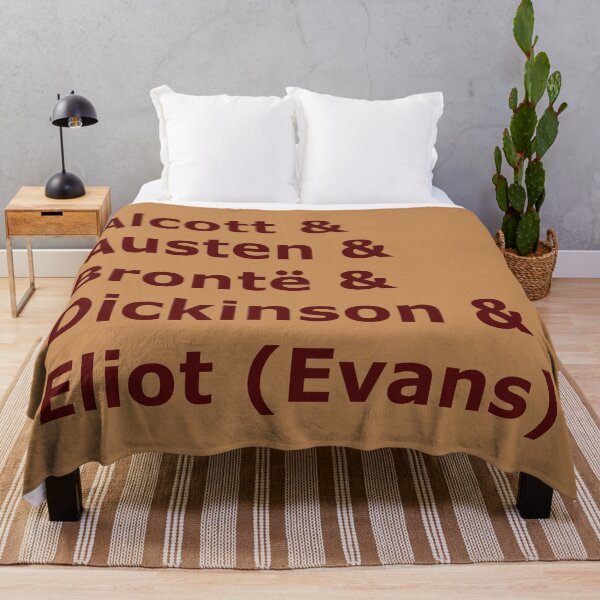Item preview, Female Literary Classic Writers, Burgundy Font designed and sold by ML-Design-Guy.