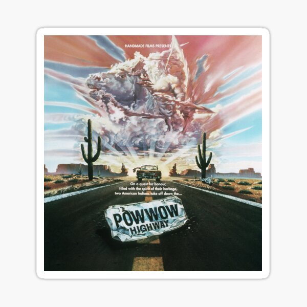 Item preview, Powwow Highway Poster designed and sold by HandmadeFilms.