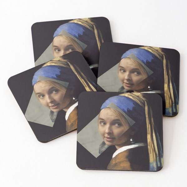 Item preview, Villanelle with a pearl earring designed and sold by mainepad.